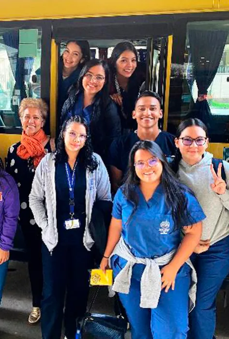 Estudiantes de la Facultad de Ciencias de la Salud vivieron una experiencia internacional en Quito